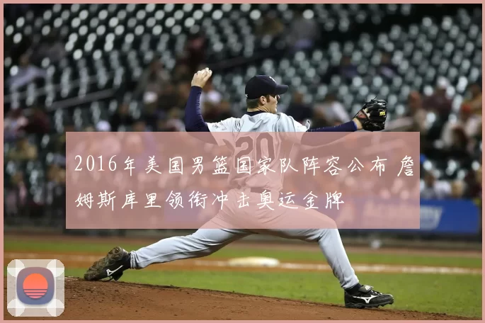 2016年美国男篮国家队阵容公布 詹姆斯库里领衔冲击奥运金牌