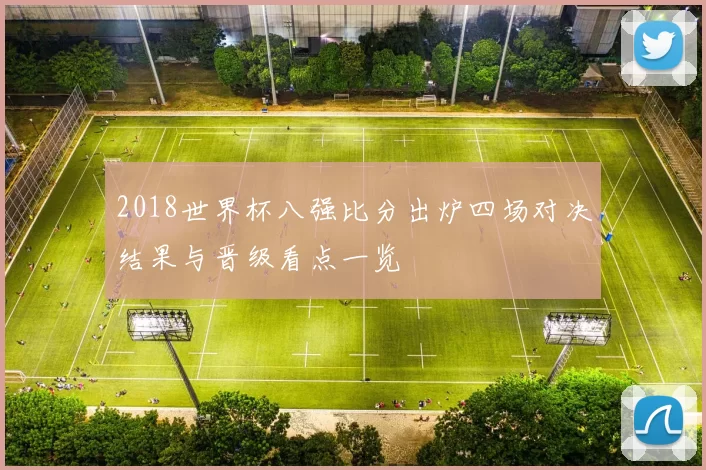 2018世界杯八强比分出炉四场对决结果与晋级看点一览